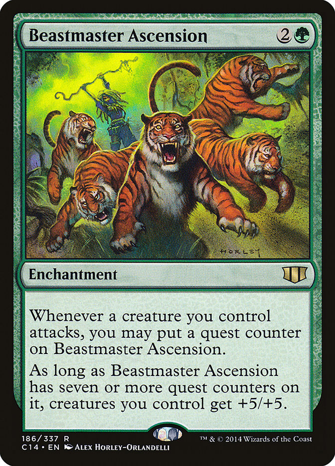 Beastmaster Ascension [Commander 2014] | Good Games Modbury