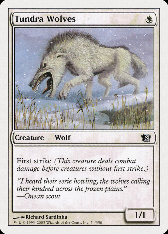 Tundra Wolves [Eighth Edition] | Good Games Modbury