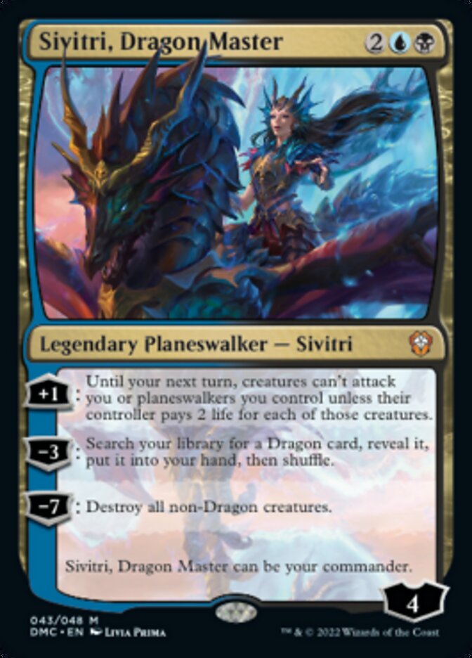 Sivitri, Dragon Master [Dominaria United Commander] | Good Games Modbury