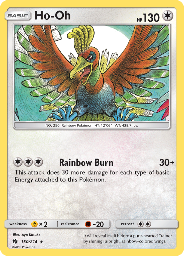 Ho-Oh (160/214) [Sun & Moon: Lost Thunder] | Good Games Modbury
