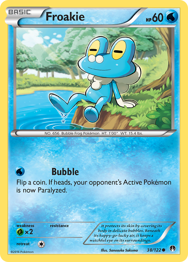 Froakie (38/122) [XY: BREAKpoint] | Good Games Modbury