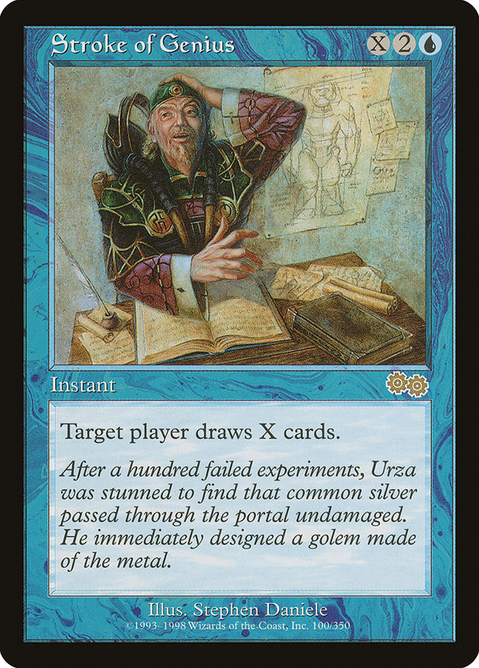 Stroke of Genius [Urza's Saga] | Good Games Modbury