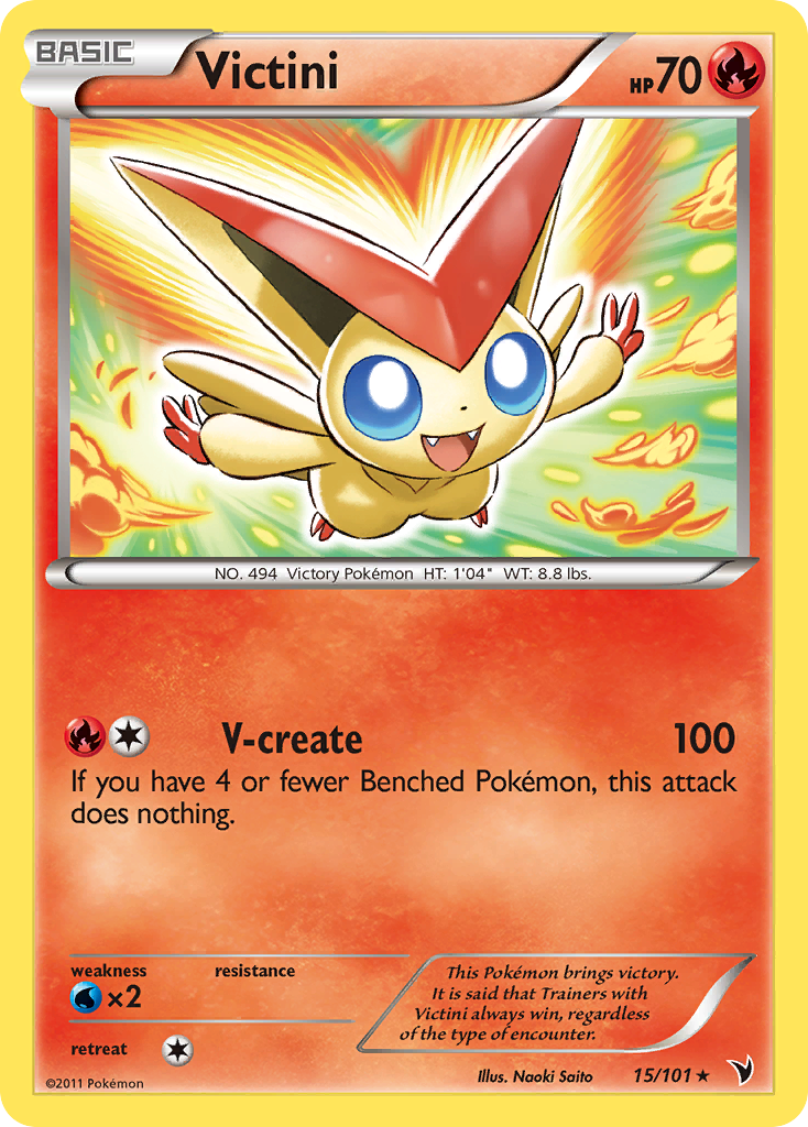 Victini (15/101) [Black & White: Noble Victories] | Good Games Modbury