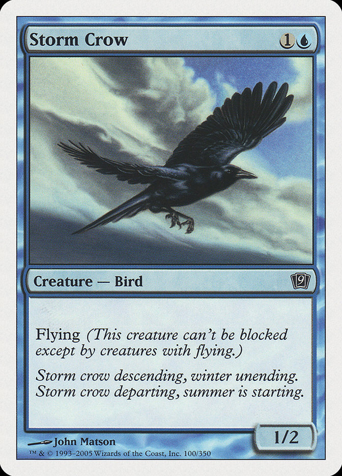 Storm Crow [Ninth Edition] | Good Games Modbury