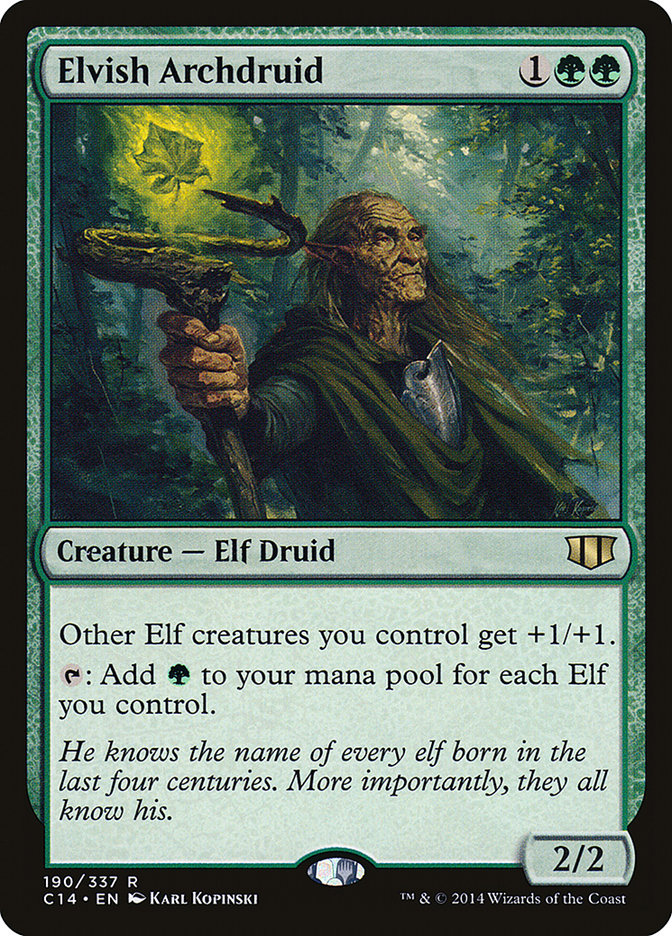 Elvish Archdruid [Commander 2014] | Good Games Modbury