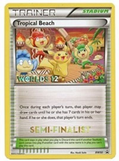 Tropical Beach (BW50) (Semi Finalist) [Black & White: Black Star Promos] | Good Games Modbury