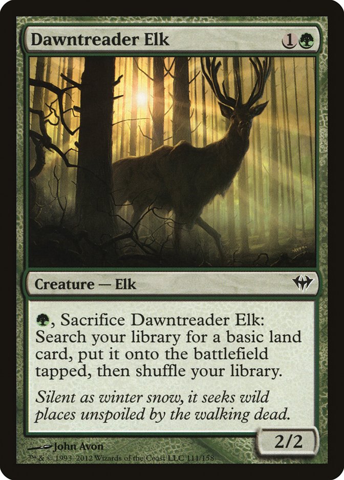 Dawntreader Elk [Dark Ascension] | Good Games Modbury