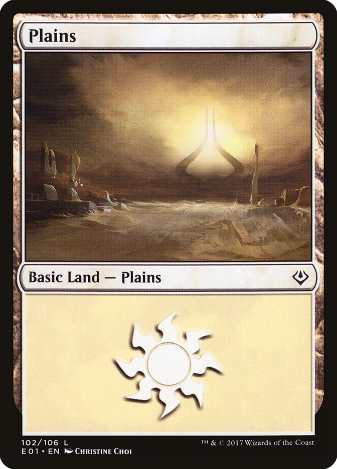 Plains (102) [Archenemy: Nicol Bolas] | Good Games Modbury