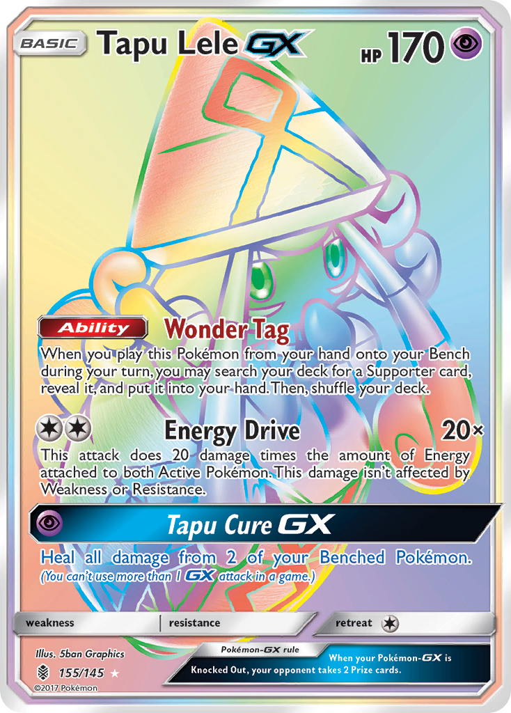 Tapu Lele GX (155/145) [Sun & Moon: Guardians Rising] | Good Games Modbury