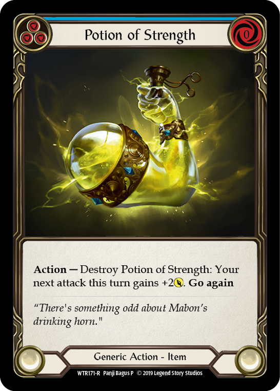 Potion of Strength [WTR171-R] (Welcome to Rathe)  Alpha Print Normal | Good Games Modbury
