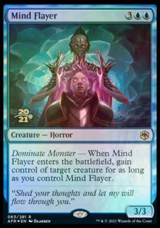 Mind Flayer [Dungeons & Dragons: Adventures in the Forgotten Realms Prerelease Promos] | Good Games Modbury