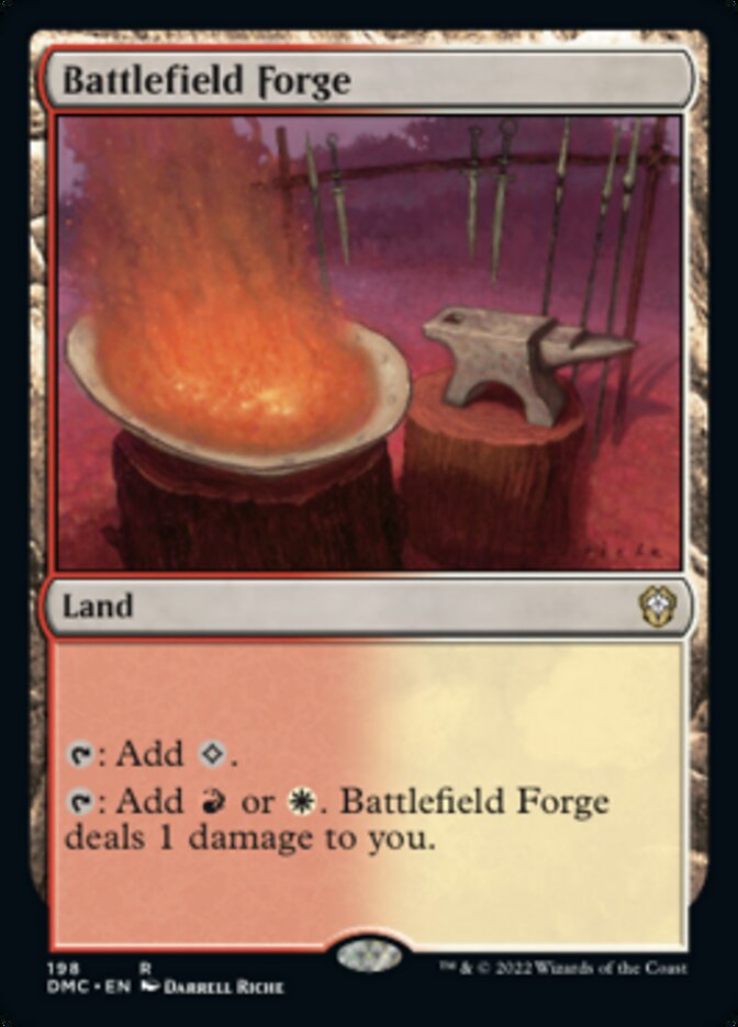 Battlefield Forge [Dominaria United Commander] | Good Games Modbury