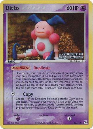 Ditto (38/113) (Stamped) [EX: Delta Species] | Good Games Modbury