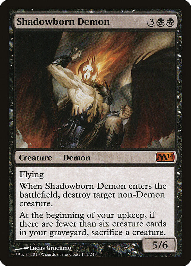 Shadowborn Demon [Magic 2014] | Good Games Modbury