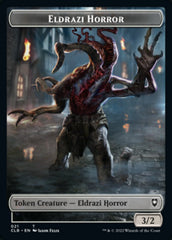 Horror // Eldrazi Horror Double-Sided Token [Commander Legends: Battle for Baldur's Gate Tokens] | Good Games Modbury