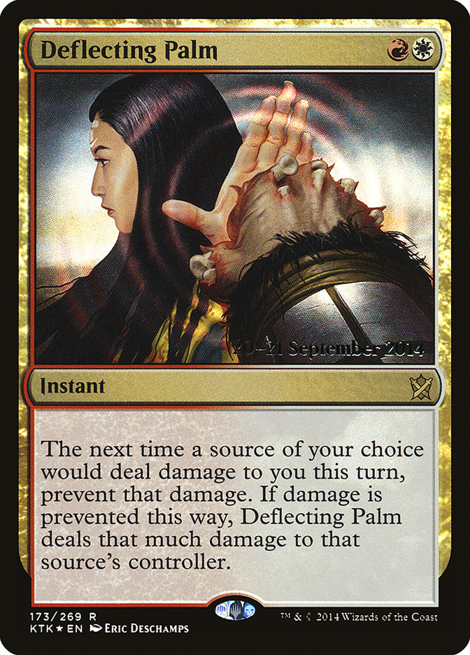 Deflecting Palm [Khans of Tarkir Prerelease Promos] | Good Games Modbury