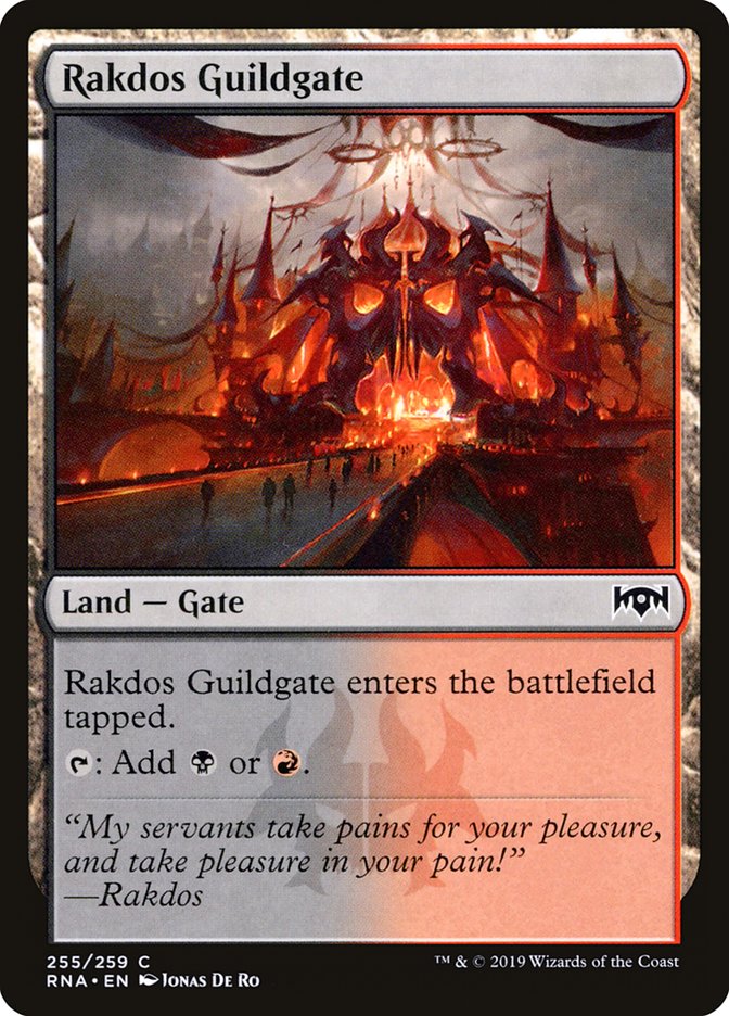 Rakdos Guildgate (255/259) [Ravnica Allegiance] | Good Games Modbury