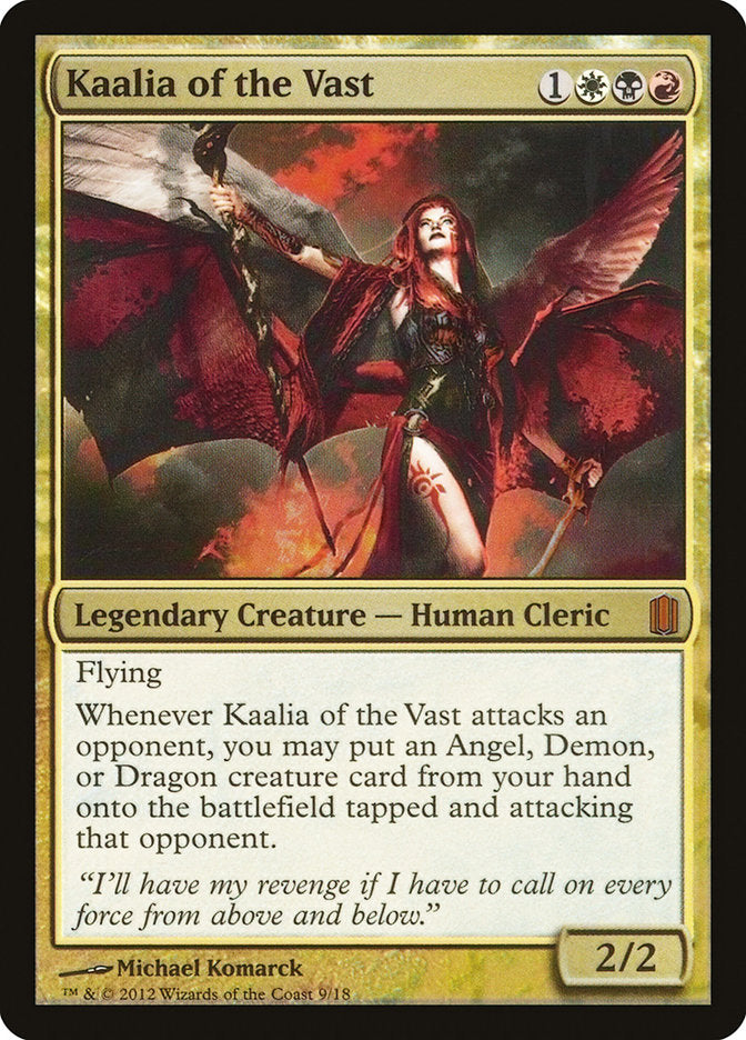 Kaalia of the Vast [Commander's Arsenal] | Good Games Modbury