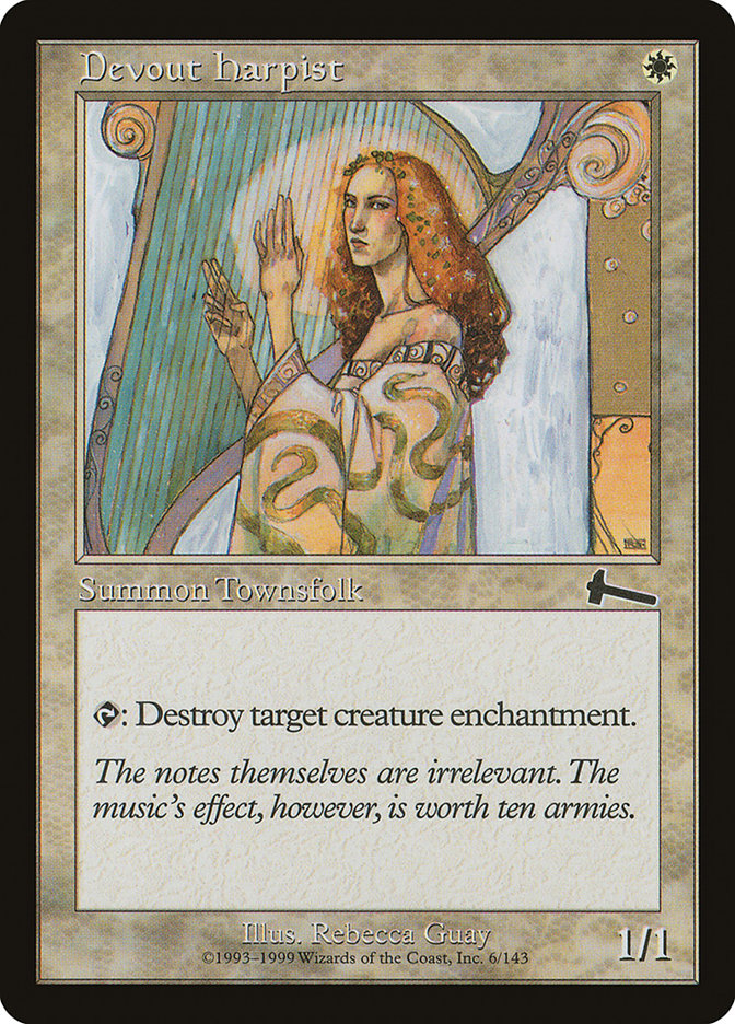 Devout Harpist [Urza's Legacy] | Good Games Modbury