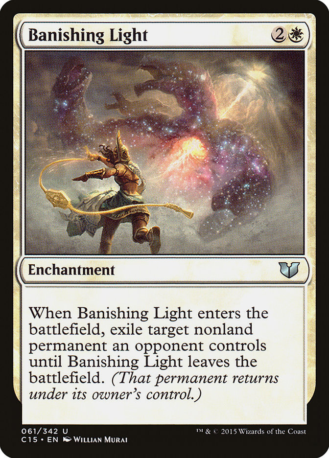 Banishing Light [Commander 2015] | Good Games Modbury