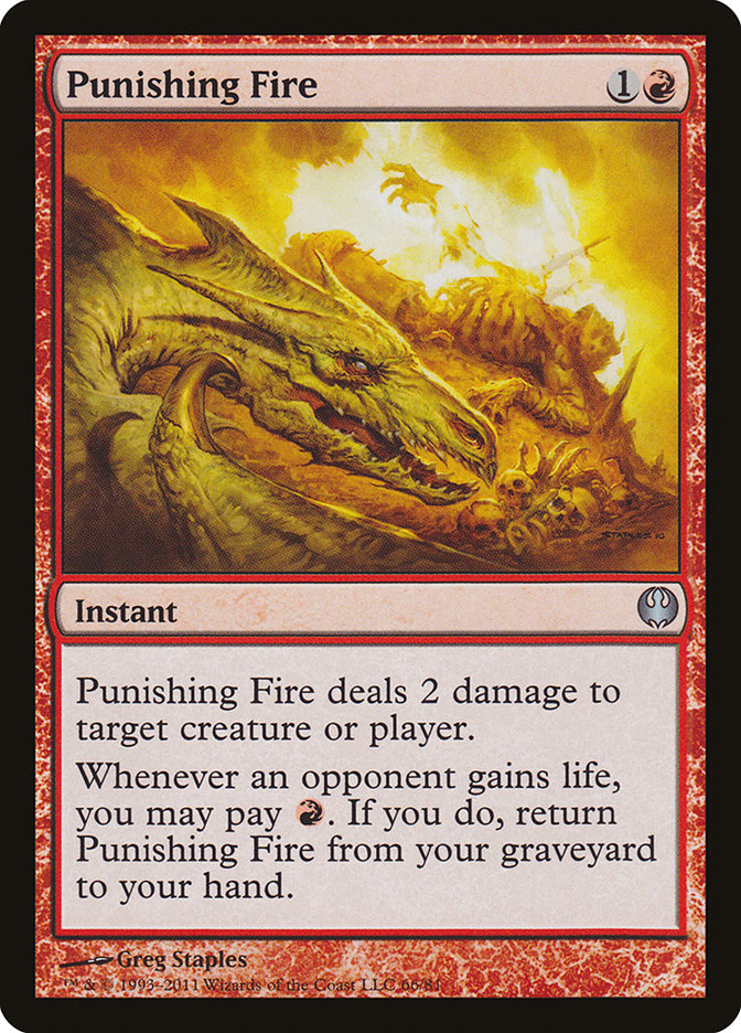 Punishing Fire [Duel Decks: Knights vs. Dragons] | Good Games Modbury