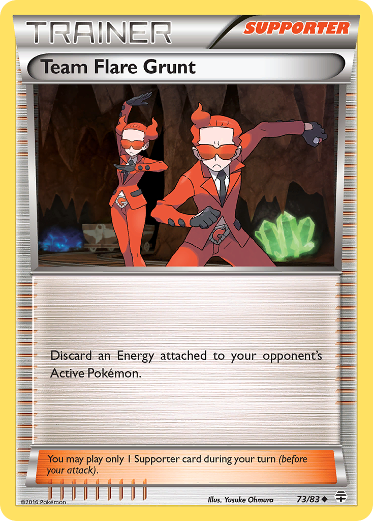 Team Flare Grunt (73/83) [XY: Generations] | Good Games Modbury