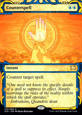 Counterspell (Foil Etched) [Strixhaven: School of Mages Mystical Archive] | Good Games Modbury