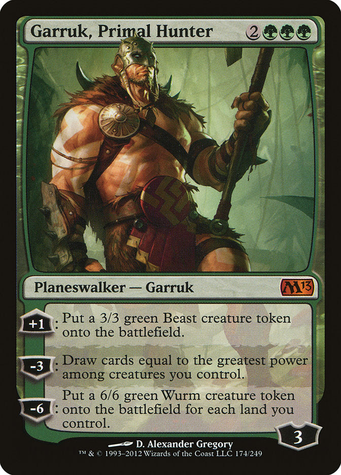 Garruk, Primal Hunter [Magic 2013] | Good Games Modbury