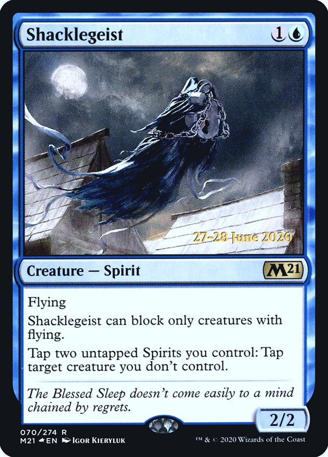 Shacklegeist [Core Set 2021 Prerelease Promos] | Good Games Modbury