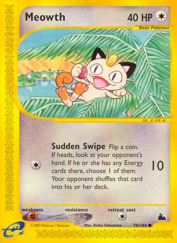 Meowth (78/144) [Skyridge] | Good Games Modbury