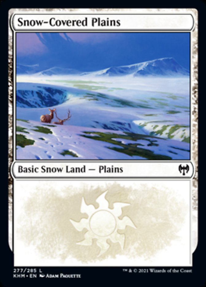 Snow-Covered Plains (277) [Kaldheim] | Good Games Modbury