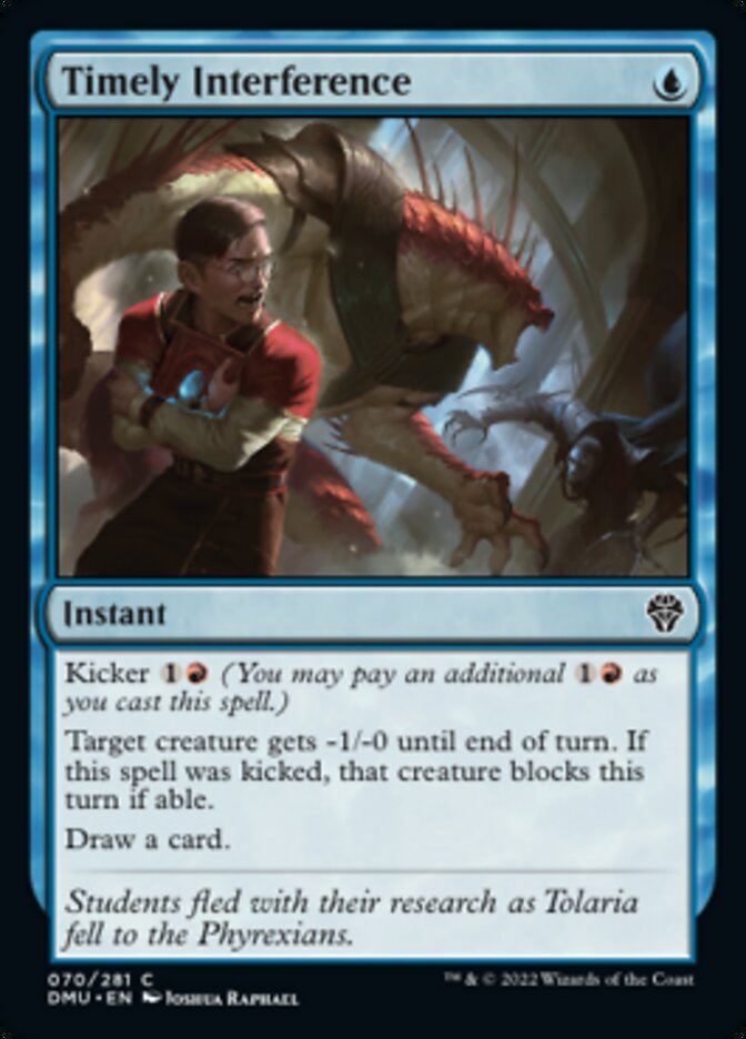 Timely Interference [Dominaria United] | Good Games Modbury