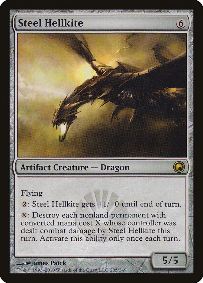 Steel Hellkite [Scars of Mirrodin] | Good Games Modbury