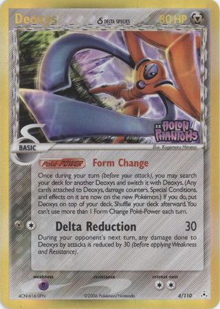 Deoxys (4/110) (Delta Species) (Stamped) [EX: Holon Phantoms] | Good Games Modbury