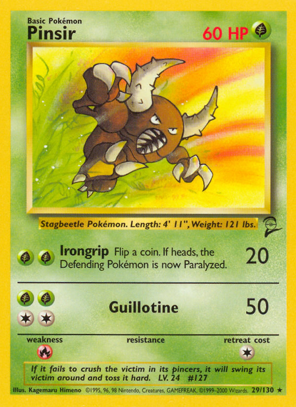 Pinsir (29/130) [Base Set 2] | Good Games Modbury