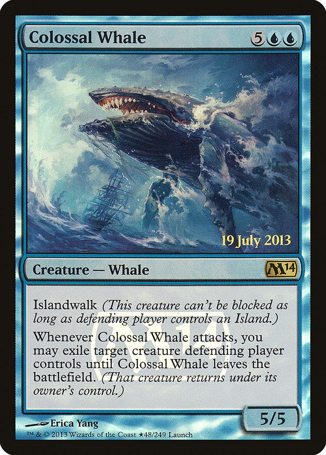 Colossal Whale [Magic 2014 Prerelease Promos] | Good Games Modbury