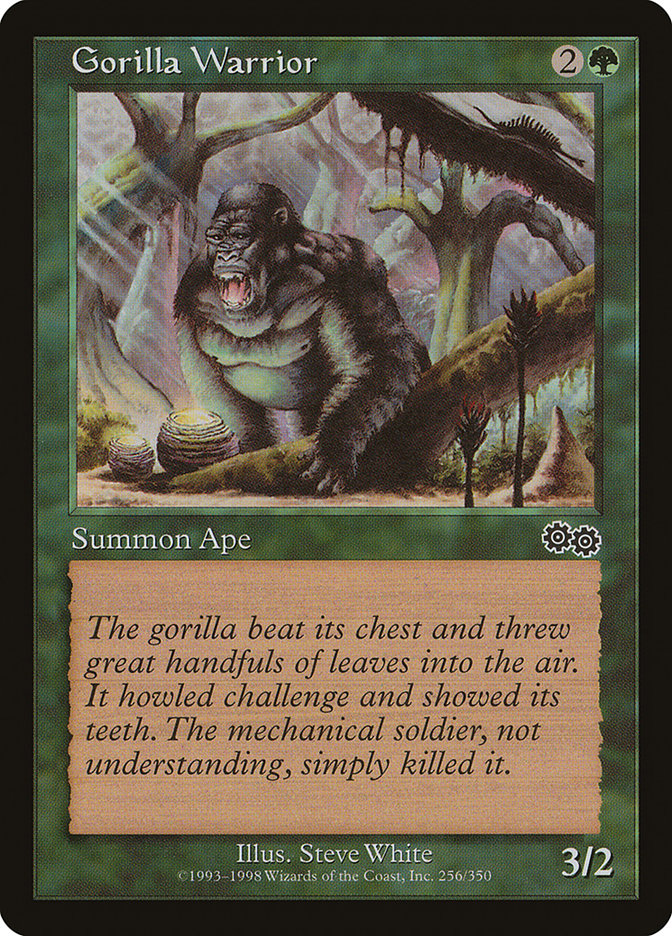 Gorilla Warrior [Urza's Saga] | Good Games Modbury