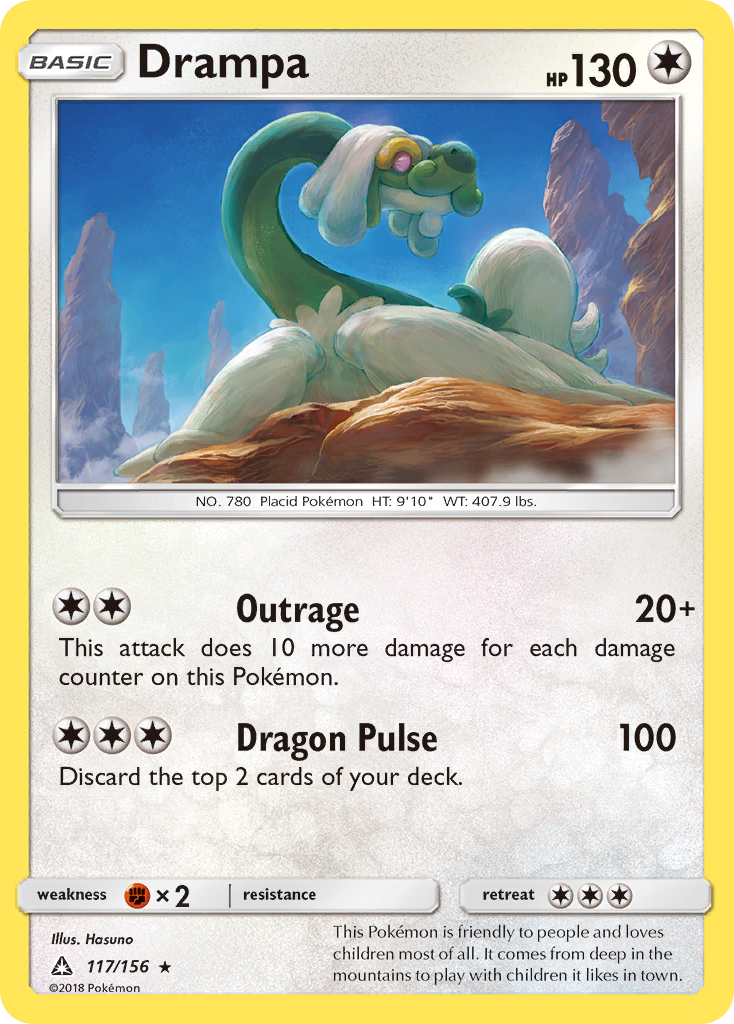 Drampa (117/156) [Sun & Moon: Ultra Prism] | Good Games Modbury