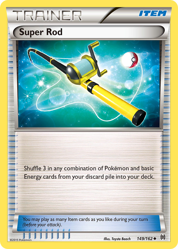 Super Rod (149/162) [XY: BREAKthrough] | Good Games Modbury