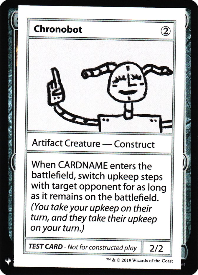 Chronobot [Mystery Booster Playtest Cards] | Good Games Modbury