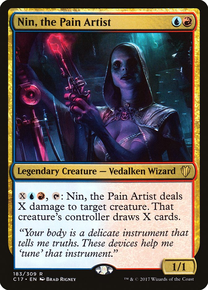 Nin, the Pain Artist [Commander 2017] | Good Games Modbury