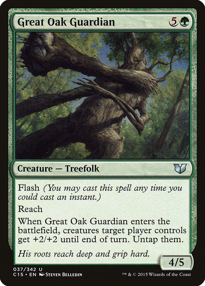 Great Oak Guardian [Commander 2015] | Good Games Modbury