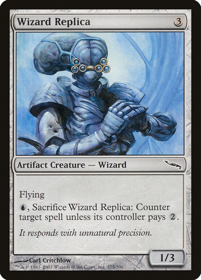 Wizard Replica [Mirrodin] | Good Games Modbury