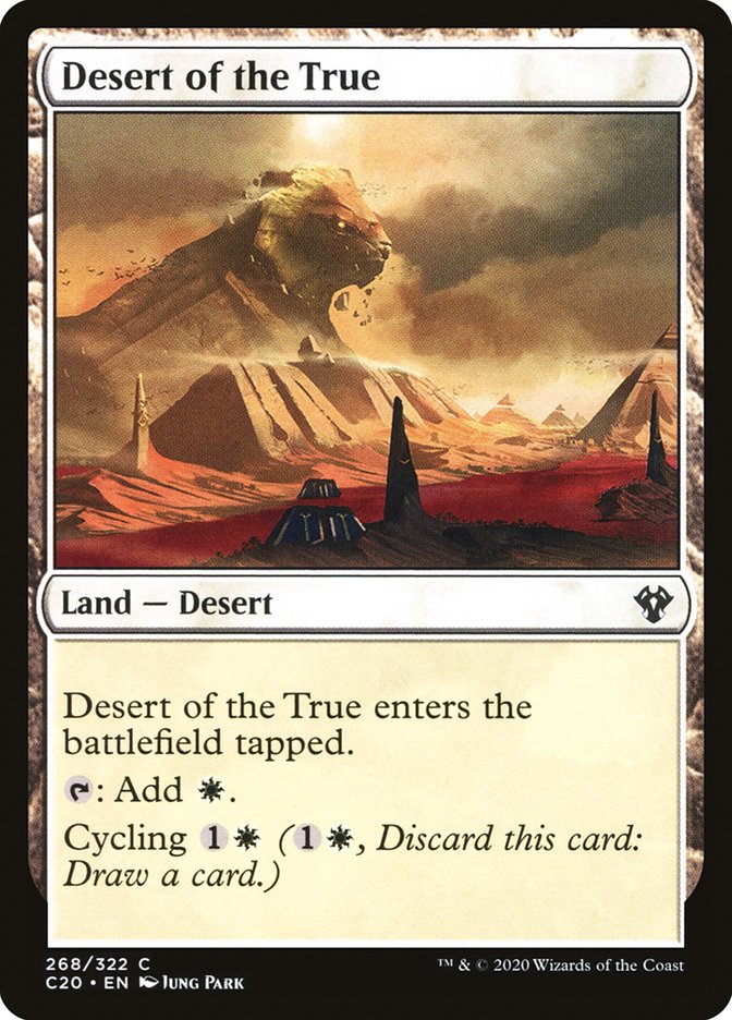 Desert of the True [Commander 2020] | Good Games Modbury