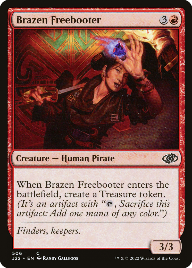 Brazen Freebooter [Jumpstart 2022] | Good Games Modbury