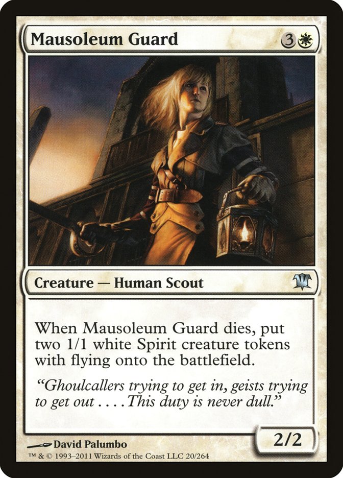 Mausoleum Guard [Innistrad] | Good Games Modbury