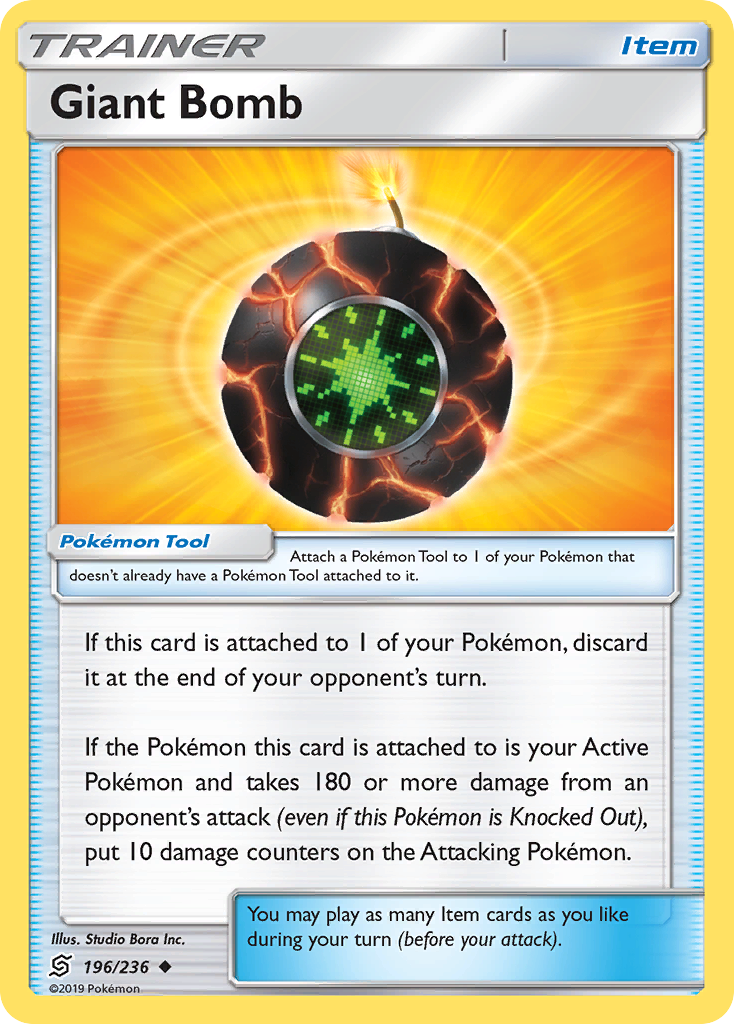 Giant Bomb (196/236) [Sun & Moon: Unified Minds] | Good Games Modbury