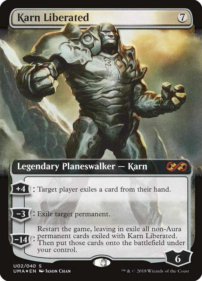 Karn Liberated (Topper) [Ultimate Masters Box Topper] | Good Games Modbury