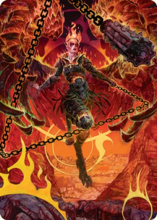 Zariel, Archduke of Avernus Art Card [Dungeons & Dragons: Adventures in the Forgotten Realms Art Series] | Good Games Modbury