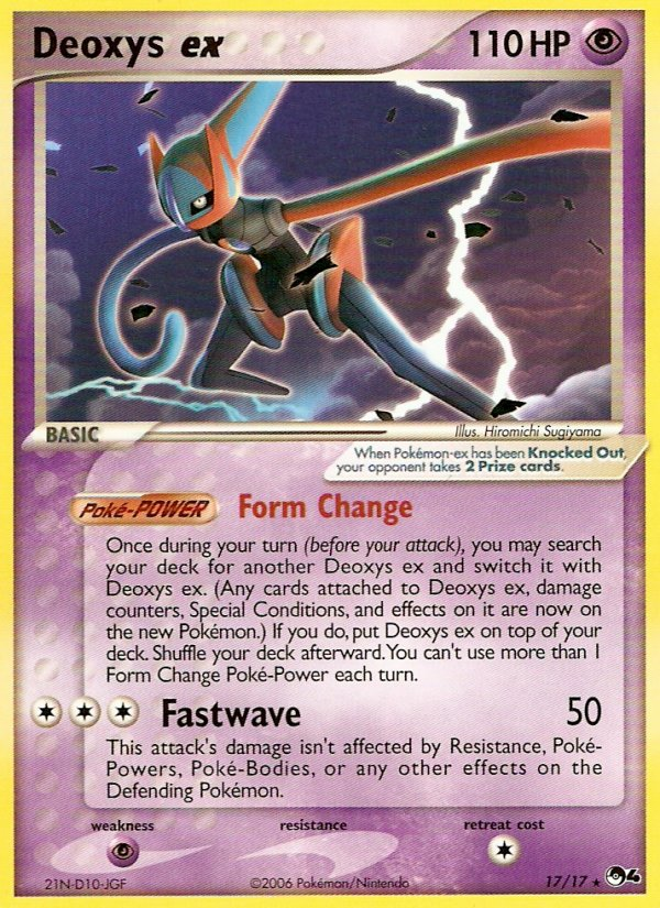 Deoxys ex (17/17) [POP Series 4] | Good Games Modbury